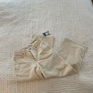Off-white wide-leg pants size 2